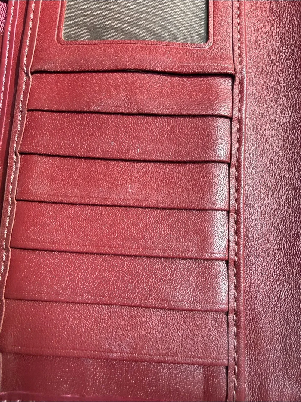 Vintage Y2K Signature Canvas Long Turnlock Wallet